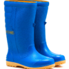 OHYAMA First waterproof blue rubber boots, lightweight and durable for gardening and industrial work