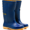 OHYAMA First waterproof navy blue rubber boots, lightweight and durable for gardening and industrial work