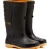 OHYAMA First waterproof black rubber boots, lightweight and durable for gardening and industrial work