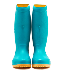 OHYAMA First waterproof mint rubber boots, lightweight and comfortable for gardening and industrial use