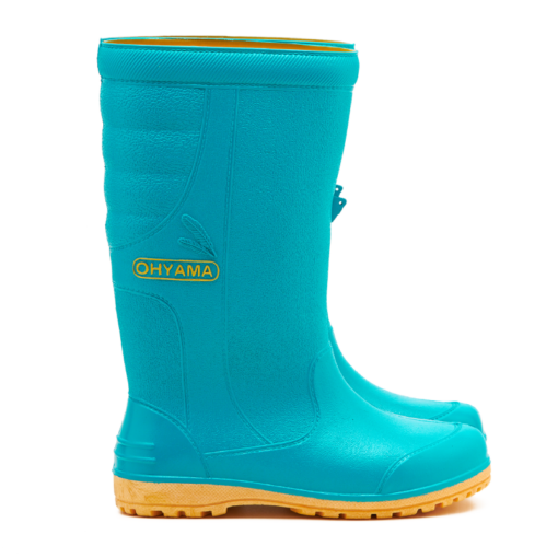 OHYAMA First waterproof mint rubber boots, lightweight and comfortable for gardening and industrial use